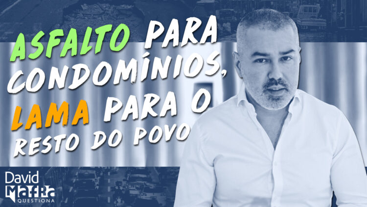 Asfalto em condomínio privado