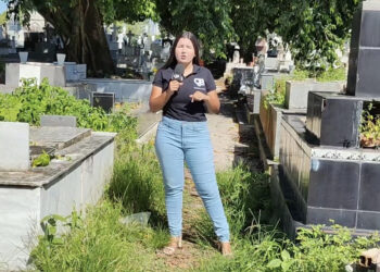 Cemitério Público Santa Isabel, em Belém, está abandonado pela Prefeitura