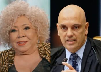 Alcione revela desejo de ter casado com Alexandre de Moraes