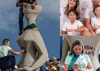 PGR defende prisão domiciliar para mulher que pichou estátua do STF