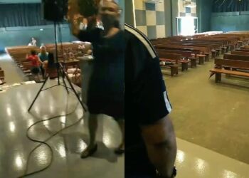 Homem faz uma pessoa refém dentro de igreja evangélica no bairro da Pedreira