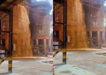 Vídeos mostram possível vazamento químico na Hydro, em Barcarena