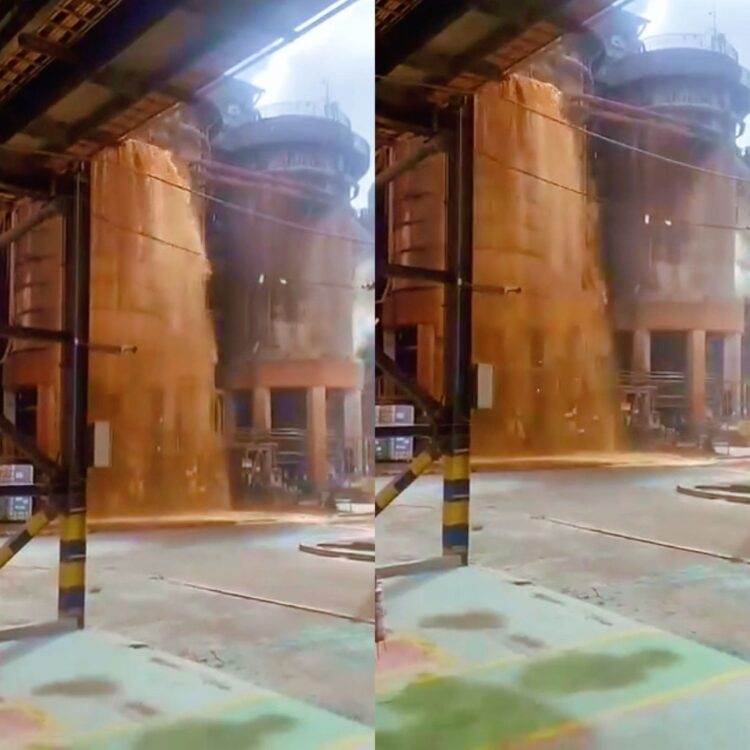 Vídeos mostram possível vazamento químico na Hydro, em Barcarena