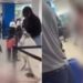 Mulher fica nu4, ataca pessoas e quebra TV em aeroporto nos EUA