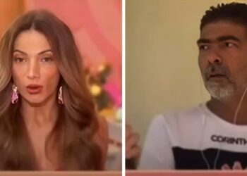 Patrícia Poeta revela assassino de Vitória ao vivo ao pai da jovem, e é criticada na web