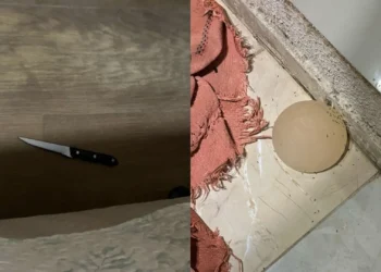 Homem arranca prótese de silicone da mulher com faca durante briga e é preso