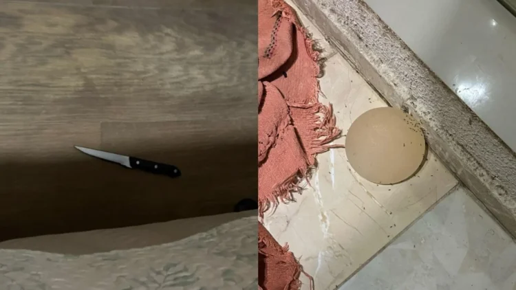 Homem arranca prótese de silicone da mulher com faca durante briga e é preso