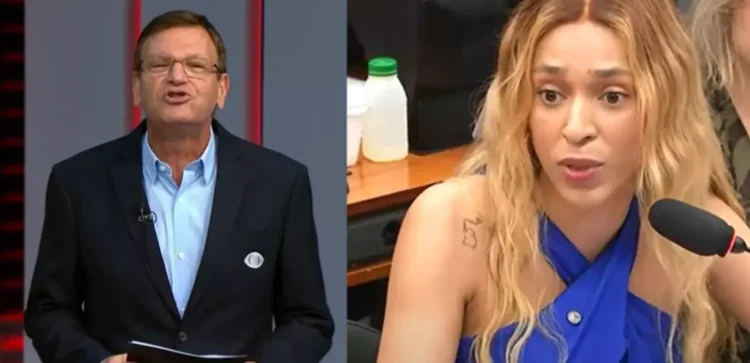 Erika Hilton quer R$ 70 mil de narrador da Band por transfobia