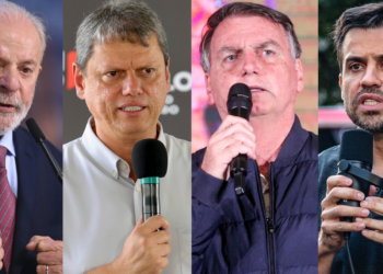 Bolsonaro, Tarcísio e Marçal venceriam Lula em segundo turno, diz pesquisa Atlas/Intel
