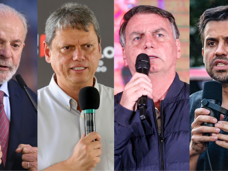 Bolsonaro, Tarcísio e Marçal venceriam Lula em segundo turno, diz pesquisa Atlas/Intel