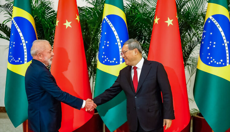 Relação entre Brasil e China “nunca foi tão necessária”, diz Lula