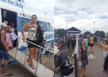 “Lancha Geladão” recém-lançada pela Prefeitura de Belém é barrada e gera revolta entre passageiros