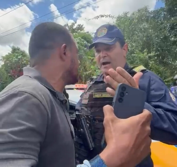 Guarda municipal amplia fiscalizações em Belém e motorista acusa agente de danificar motocicleta