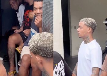 MC Poze é transferido em camburão com outros presos para penitenciária: “Liberdade para o Paizão”, dizem fãs
