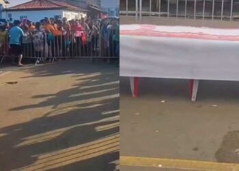 Distribuição de bolo de Dia das Mães termina em confusão no Maranhão