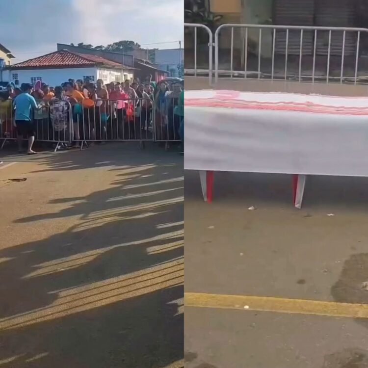 Distribuição de bolo de Dia das Mães termina em confusão no Maranhão