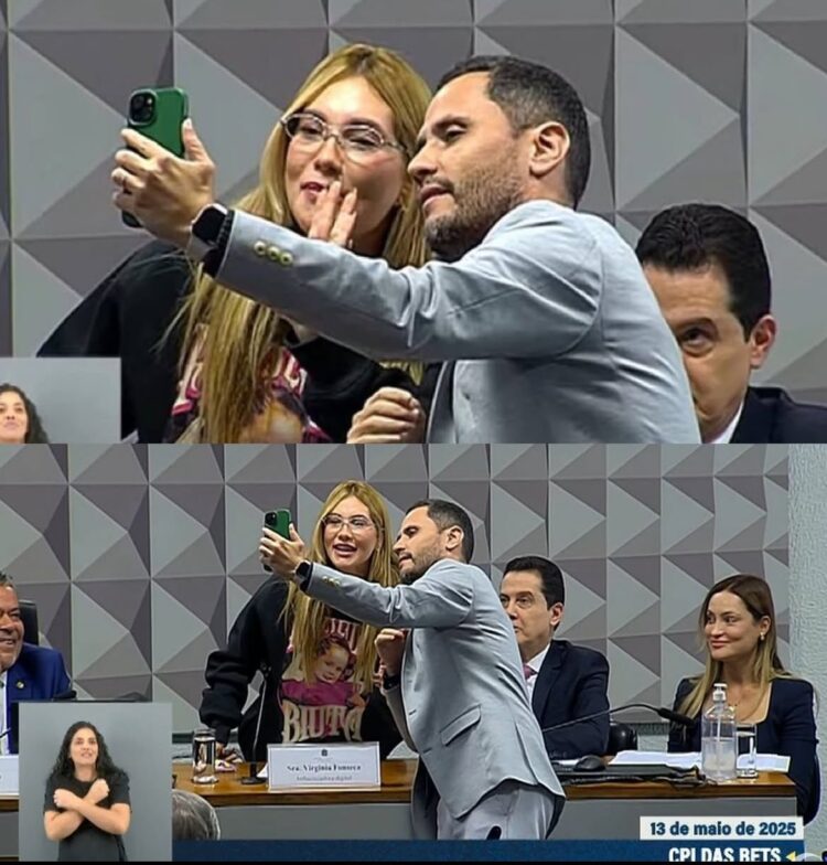 Senador Cleitinho pede foto e diz que toma pré-treino de Virginia: “Maravilhoso” durante inquérito