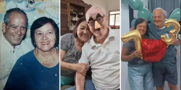 Junto há 74 anos, casal morr3 no mesmo dia, no interior de SP