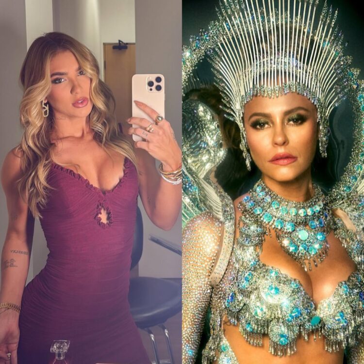 Virginia substitui Paolla Oliveira e é a nova rainha de bateria da Grande Rio