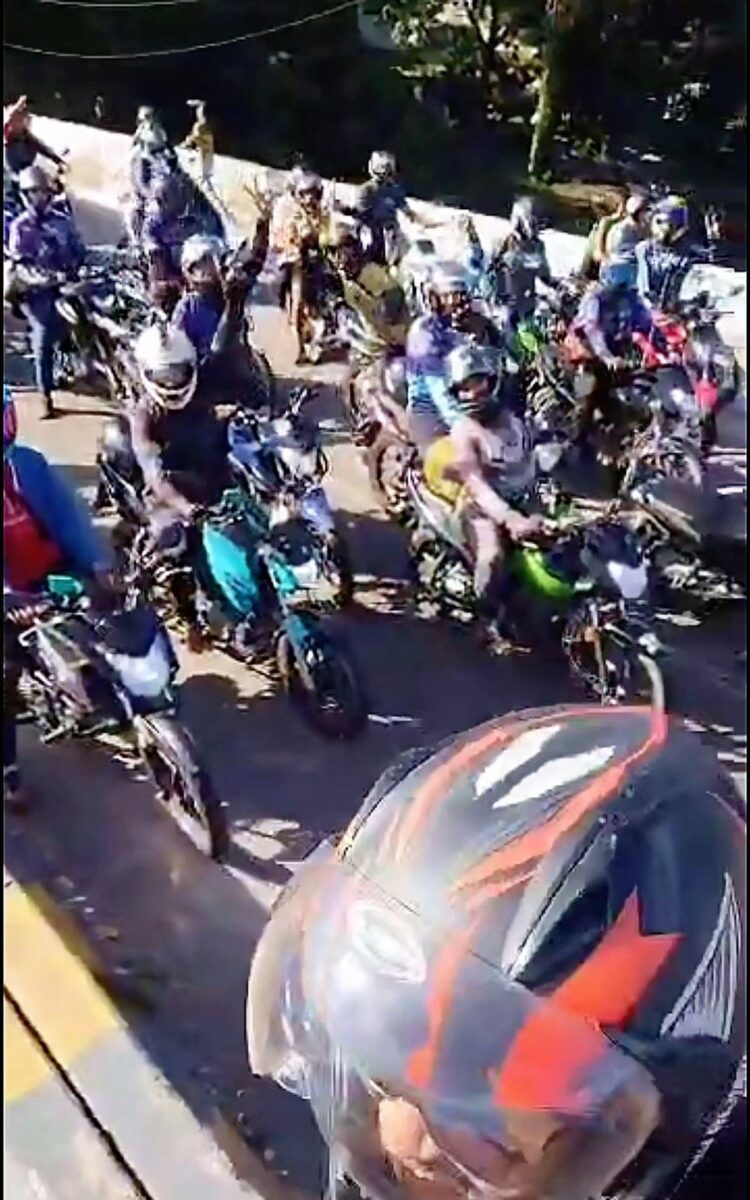 Grupo de Motoqueiros protesta contra excesso de Blitz na gestão de Igor Normando