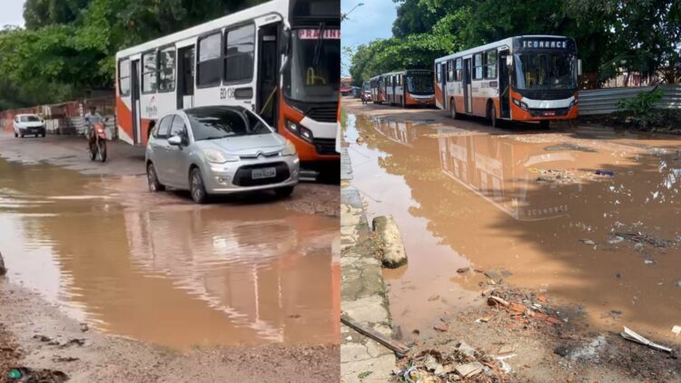 Obra do Conjunto Cohab, em Icoaraci, segue parada por falta de pagamento e moradores padecem