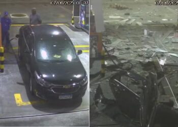 Negligência em instalação de GNV provoca explosão em posto no Rio de Janeiro