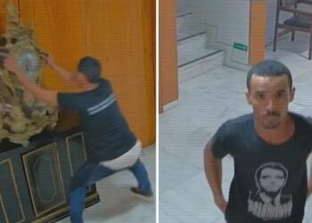 Moraes manda prender homem que quebrou relógio no 8/1 e pede investigação contra juiz