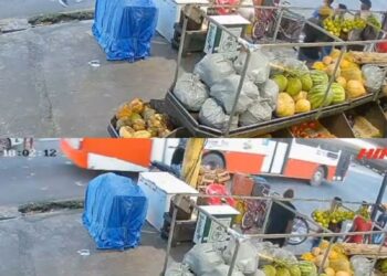 Motoqueiro tenta assaltar fruteira em Icoaraci, em plena luz do dia