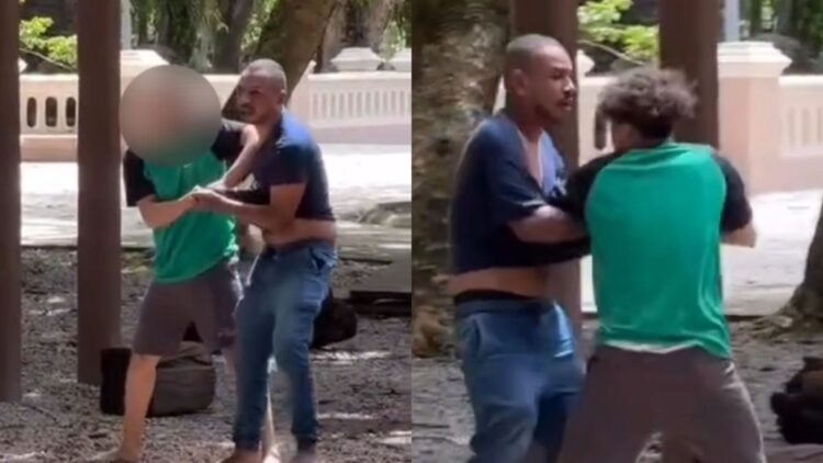 Ladrão armado tenta assaltar jovem na Praça Batista Campos à luz do dia