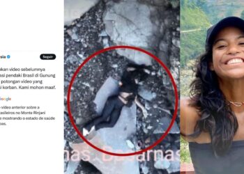 TV na Indonésia mostra imagem de brasileira morta em vulcão, apaga e se desculpa