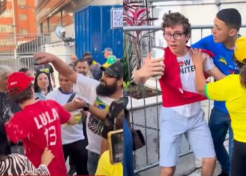 Jovem tem camisa do PT rasgada e boné do MST arrancado durante ato em prol de Bolsonaro em SP
