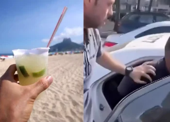 Ambulante é preso após cobrar R$ 3,5 mil por caipirinha de turista em Copacabana