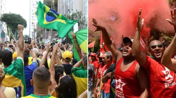 DATAFOLHA: Brasileiros que se declaram petistas ou bolsonaristas empatam pela primeira vez