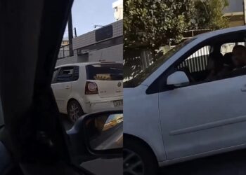 Mulher chama táxi para perseguir marido e flagra traição em tempo real