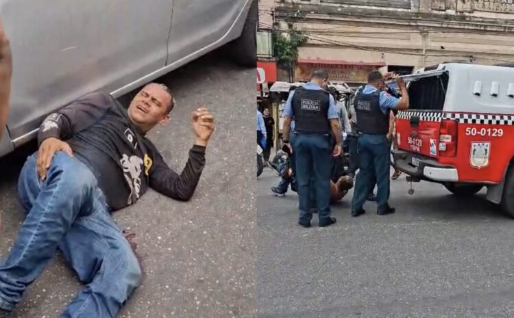 Assalto é frustado após vítima reagir e balear criminoso no bairro do telégrafo