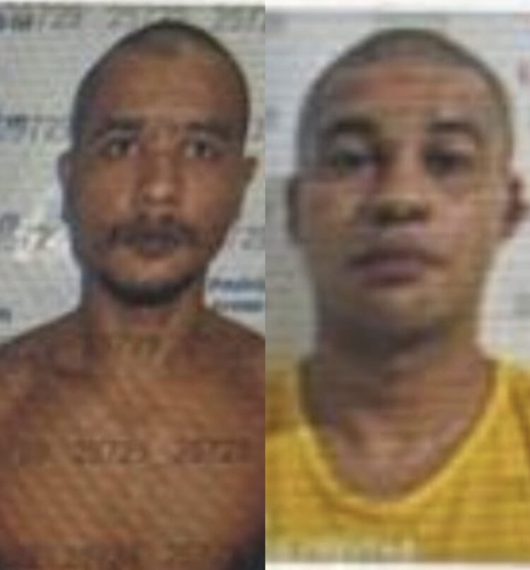 Dois detentos perigosos fogem do complexo de Americano durante faxina