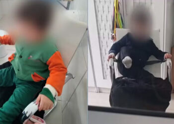 Professora é presa após menino autista de 4 anos ser encontrado amarrad0 em banheiro de escola