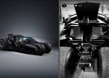 Neymar compra réplica de Batmóvel que custou mais de R$ 8 milhões