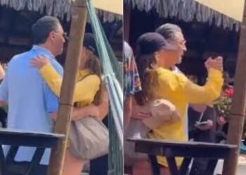 Após ter visto cancelado por Trump, Barroso é flagrado curtindo no Maranhão