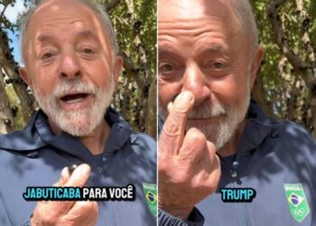 Lula oferece jabuticaba a Trump e diz que quem come a fruta ‘não precisa de briga tarifária’