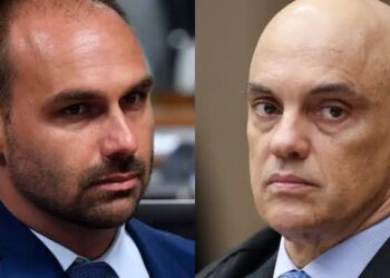 Moraes bloqueia bens, contas e Pix de Eduardo Bolsonaro