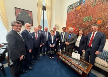 Senadores brasileiros que viajaram aos EUA dizem que ‘missão foi cumprida’