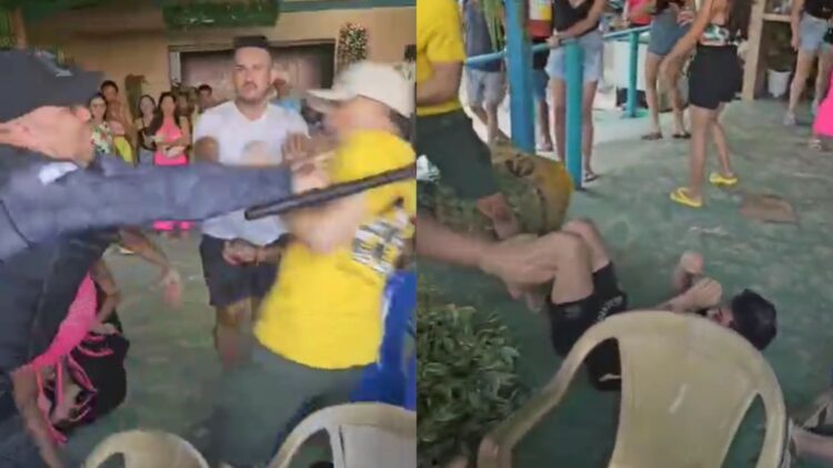Confusão generalizada interrompe gravação de banda em Cametá