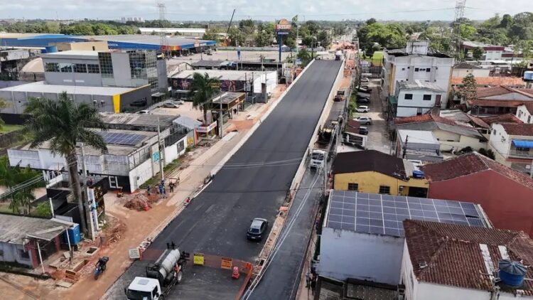 Viaduto da Mário Covas com a Independência chega à fase final de obras e será o 5º construído pelo Governo do Pará