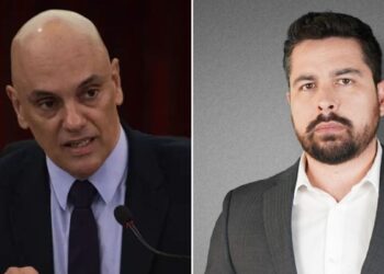 Jornalista exilado nos EUA desafia ministro Alexandre de Moraes nas redes sociais: “seja macho”