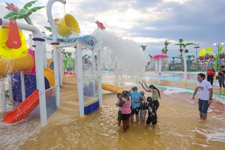 Espaço aquático ‘Esplanada das Fontes’ é inaugurado no Parque da Cidade