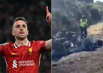 Diogo Jota, atacante do Liverpool, morre em acidente de carro junto com irmão