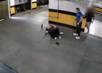 Sargento da PM do DF agride mulher durante briga de trânsito