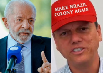 Lula diz a Tarcísio para ‘não tentar esconder chapeuzinho do Trump’ após taxação ao país
