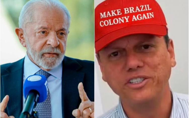 Lula diz a Tarcísio para ‘não tentar esconder chapeuzinho do Trump’ após taxação ao país